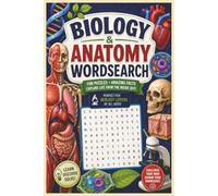 Biology & Anatomy: Biology & Anatomy Wordsearch Puzzlebook: For Teens, Adults and Seniors 6x9 Inches with 60 Puzzles | Challenge Your Brain with themed Puzzles