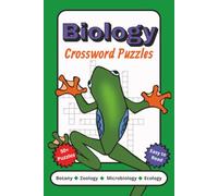 Biology Crossword Puzzles: Crossword Puzzles with Easy to Read Print about Botany, Microbiology, Zoology, Ecology and More | 6x9 inches, 120 pages | ... Gift for Vacations, Holidays and Relaxation