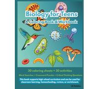 Biology for Teens: A Coloring Book & Workbook