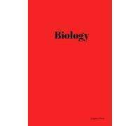 Biology Hardcover Notebook for Students: | Graph Paper Notebook for Students & Teachers | 6x9 inches, 80 Pages of Grid Paper | Red Matte HardCover | Ideal for School & College Use