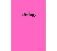 Biology Hardcover Notebook for Students: | Graph Paper Notebook for Students & Teachers | 6x9 inches, 80 Pages of Grid Paper | Cute Pink Matte HardCover | Ideal for School and College Use
