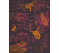 Biology Notebook for Students, Research and Laboratory Notes, Numbered Pages, Table of Contents, 120 pages, 8.5"x11", 0.5" Grid Lined White Paper