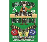 Biology Terms & Phrases Word Search: Puzzle Book For Adults, Seniors And Teens!!!