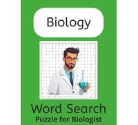 Biology Word Search Book: Word Search about Biology, Cells, Human Body and More | 8.5x11 inches, Easy to Read ... Perfect for Holidays, Free Times and Biologist