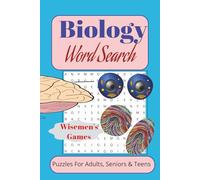 Biology Word Search Book: Word Searches with Easy to Read Print about Biology, Organism, Cell, Metabolism, Respiration, Reproduction and More / 6 x 9 ... Gift for Vacation, Holidays and Free Times.