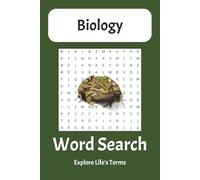 Biology Word Search Puzzle Book: 55 Puzzles for Students, Science Lovers, and Nature Fans-Packed with Genetics, Anatomy, Ecology, and More in a 6x9 Portable Format