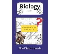 Biology Word Search Puzzle Book: Word Search Puzzles about Biology, Science, Life Science and More | 6x9 inches, 255 pages | 120+ puzzles... Gift for Science Lovers, Friends, and Relaxing Times Times
