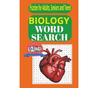 Biology Word Search Puzzle Book: Word Searches with Easy to Read Print about Biology, Genetics, Human Anatomy, Physiology and More | 6x9 inches, 188 ... for Vacation, Family, Free and Fun Times