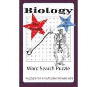 Biology Word Search Puzzle Book: Word Searches with Easy to Read Print about Biology,Tissue,Bones and more | 6x9 inches, 110 pages | 50+ Puzzles … Great for trips, vacation and Holidays