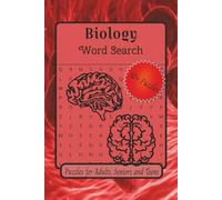 Biology Word Search Puzzles: Word Searches with Easy to Read Print about Biology, Genetics, Ecosystems and More | 6 x 9 inches, 110 pages | 50+ Puzzles... Gift for Vacations, Holidays and Relaxation.
