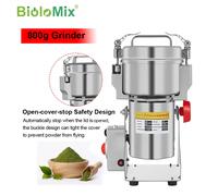 BioloMix 800g 700g granos especias hebales cereales café alimentos secos molinillo máquina 800G 220V UK Plug
