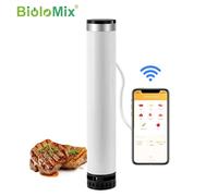 BioloMix-cocina Sous Vide inteligente de 4. ª generación, Circulador de Inmersión térmico superfino, IPX7 resistente al agua, con Control por aplicación WHITE SV-9001