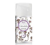 BioM Crema de Caléndula Bio y Aloe Vera Calmante - Tratamiento para Dermatitis, Enrojecimientos y Quemaduras - Crema Facial y Corporal para Pieles Sensibles 100 ml, Hecha en Italia