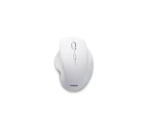 biomag sl Nilox -Ratón Wireless Ergonómico, 3200 dpi, Blanco