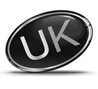 Biomar Labs® 1 x Pegatina Adhesivo Reino Unido Bandera Británica para Coche Motocicleta Casco Scooter Bici Tuning KS 69