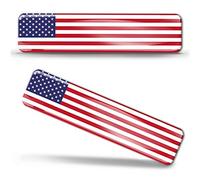 Biomar Labs Pegatinas Bandera Estados Unidos para 3D Pack 2 Ud F 27/2-ka
