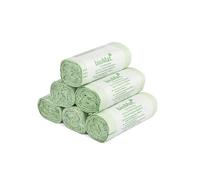 bioMat Bolsas de Basura Compostables 6 l, 150 Bolsas, Bolsas para Inodoro y Baño, Neutralidad Climática, Fabricado en Alemania