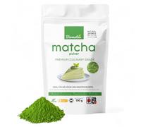 Biomatea Polvo de matcha japonés, 150 g, grado culinario premium, ideal para hornear, cocinar, batidos y matcha latte, té matcha