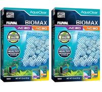 BioMax para Filtro Mochila para Acuario Fluval AquaClear AC20/AC30, 1 pc (Paquete de 2)