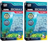 BioMax para Filtro Mochila para Acuario Fluval AquaClear AC50, 1 pc (Paquete de 2)