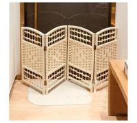 Biombo Corto, biombo Opaco Plegable, Separador portátil para Interiores, Ideal para oficinas, hogares y dormitorios (60 x 30 cm) (Amarillo, 60 x 30 cm, 6 Unidades)