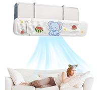 Biombo de aire acondicionado, deflector de aire acondicionado de dibujos animados | Deflector retráctil de aire frío,Deflector retráctil de aire frío, deflectores