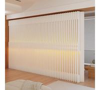 Biombo de Papel Creativo - Mampara LED retráctil Multifuncional para el hogar, la Oficina, Tiendas de Ropa y transmisiones en Vivo - Solución de Mueble deformable Independiente