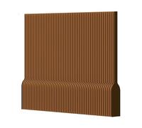 Biombo De Papel Para Interiores, Biombos De Papel Y Mamparas Plegables, Biombo Separador Biombo Divisor De Ambientes Plegable De Papel, Separadores De Partición(Brown,H1.5xW0.18xL7-8M)