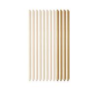 Biombo decorativo para ambientes - Partición de listones de madera sin taladrar para el hogar, cafetería, hotel, 5 paneles de 160 cm, color marrón, elegante solución de suelo a techo