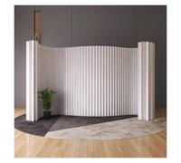 Biombo Divisor de Habitación Pantalla De Papel Impermeable para Exteriores, Divisor Habitación Deformable Plegable En Acordeón, Diseño Sala Exposiciones Arte Privacidad para Vestidor(500X180X36CM)