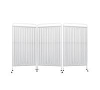 Biombo Independiente, Mampara De Privacidad De Un Solo Panel For Hospitales, Mampara Vertical con Ruedas Silenciosas De 360° For Salones De Belleza.(Color 1,3-Panel)