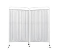 Biombo Independiente, Mampara De Privacidad De Un Solo Panel For Hospitales, Mampara Vertical con Ruedas Silenciosas De 360° For Salones De Belleza.(Color 1,2-Panel)