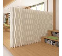 Biombo plegable para privacidad, no requiere montaje para una fácil instalación y almacenamiento, ideal para el hogar, la oficina y espacios comerciales