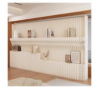 Biombo Retráctil De Papel, Biombos Biombo Plegable Retráctil Separador De Ambientes Pantalla De Privacidad, Separador De Pared De Papel Independiente(H180xW43xL300-400cm)