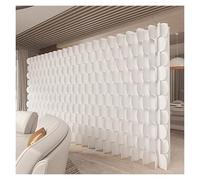 Biombo Retráctil De Papel, Biombos Plegables Para Espacios, Separadores De Privacidad, Mamparas De Privacidad Plegables, Para El Hogar Y La Oficina(H200xW43xL200cm)