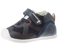 Biomecanics 191168 Zapatillas de Estar por casa, Unisex bebé, Azul (Azul Marino (Rejilla) Paprika), 18 EU (2/3 Infantil UK)