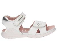 Biomecanics 202166 Sandalias con Punta Abierta, Niñas, Blanco (Blanco (Sauvage)) C, 25 EU (8 Bebé UK)