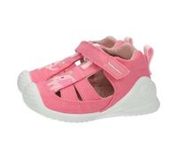 Biomecanics 242183-D Sandalias para niñas, calzado respetuoso, primeros pasos, flexible, sandalias rosa de verano con velcro NIÑA SANDALIAS ROSA 23