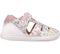Biomecanics 252193-B050 Sandalia Lona Estampada Bebe NIÑA Blanco 26
