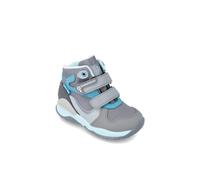 Biomecanics BOTIN TEX VELCROS GRIS Y TURQUESA
