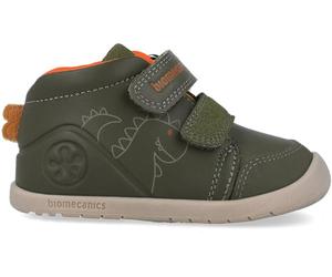 Biomecanics Botines para niño respetuosos 251162 Wider de la talla 21 en color MILITARE_B788
