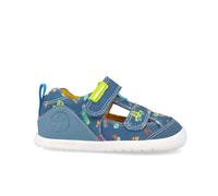 Sandalia unisex Biomecanics 262197 Wider Barefoot Lona Estampada INDIGO_A631 24