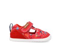 Sandalia unisex Biomecanics 262197 Wider Barefoot Lona Estampada ROJO_B204 26
