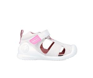 Biomecanics Sandalia para bebé 252187 Primeros Pasos Metalizada de la talla 23 en color BLANCO_B050