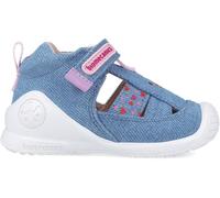 Biomecanics Sandalia para niña 252184 Twin Primeros Pasos de la Talla 22 en Color Indigo_A631