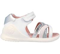 Biomecanics Sandalia para niña 262137 Tiras Biogateo de la talla 21 en color BLANCO_B050