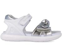 Biomecanics Sandalia para niña 262208 Bioevolution Casual Lazo de la talla 28 en color BLANCO_PLATA_B313
