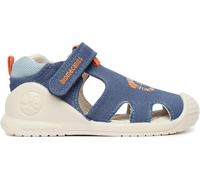 Biomecanics Sandalia para niño 262185 Biogateo Lona Urban de la talla 22 en color PETROL_A556