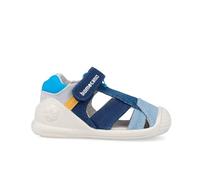 Biomecanics Sandalias Casuales de Lona Azul Marino Infantil Talla 19