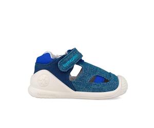 Biomecanics Sandalias Casuales de Lona Azul Marino Infantil Talla 23